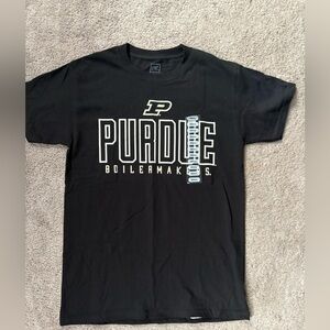 Pro Edge Small Purdue Boilermakers Black tshirt NWT